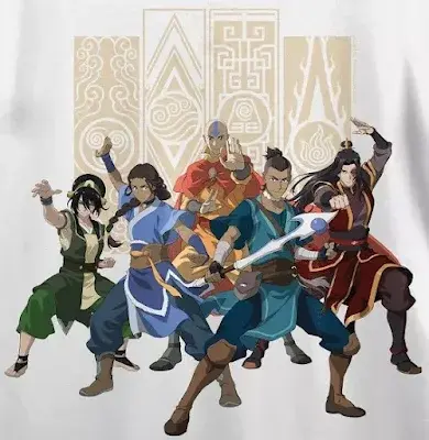 image-6 Avatar: Aang, The Last Airbender revela visuais adultos dos personagens em produtos promocionais e confirma estreia em outubro no Paramount+